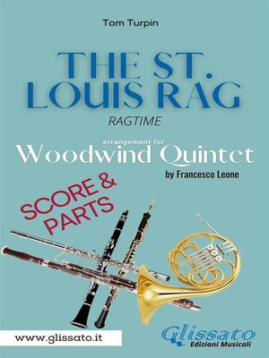 cover image of The St. Louis Rag--Woodwind Quintet (score & parts)